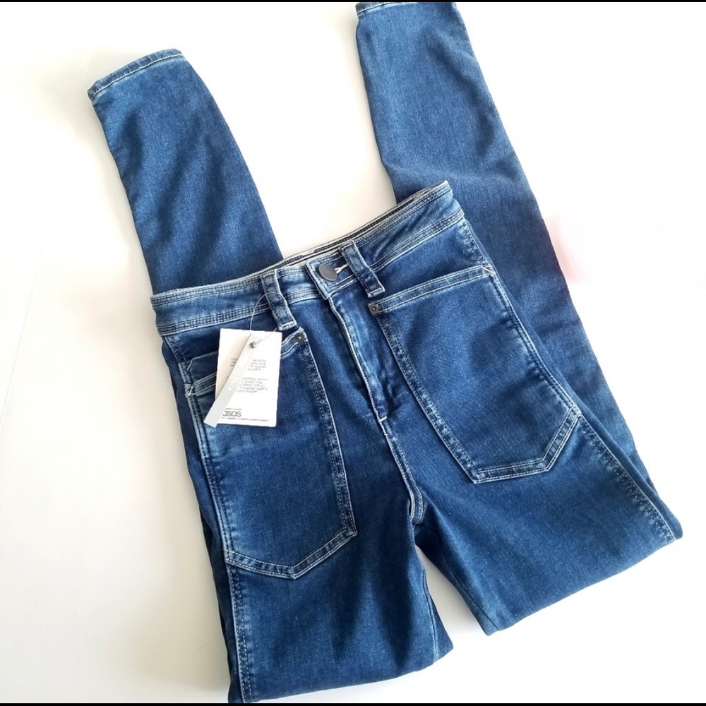 ASOS High Rise Jeans 24